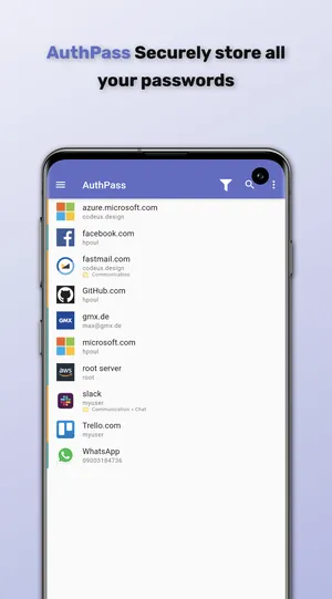 AuthPass  兼容KeePass的密码管理器
